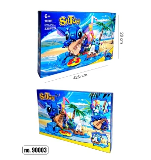 Конструктор Stich Стіч 90003 (32шт/2) 335 деталей у коробці 42.5*28*5 см