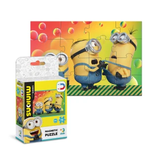 Магнітний пазл 200350 (28шт) Dodo Minions «Друзі» у коробці  13.5 × 5 × 11 см