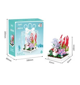 Конструктор XWZB 23022 (36шт) пластикова колба у коробці