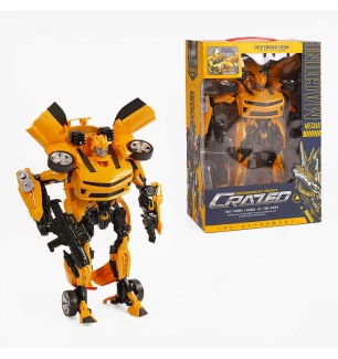 Трансформер Transformer W 8826 A (12шт) рухливі елементи зброя у коробці  