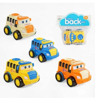 Машинка дитяча 2014-06 C+-1 (216шт) 4 види розмір 11х7х7 см у пакеті