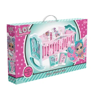 Іграшка "Колиска L.O.L. Surprise! We Believe in Fairies ТехноК" 2680 (4шт) у коробці 45 х 34 х 27 см