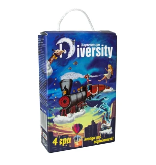 Настільна гра Diversity (укр) 30869 (22шт) у коробці 