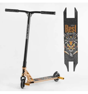 Самокат трюковий 55084 Best Scooter (4шт) HIC-система пеги алюмінієвий диск та дека АНОДОВАНЕ ФАРБУВ