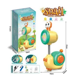 Мильні бульбашки  бульбашкомет-генератор P 147 (24шт) “Равлик” розмір: 15х10х31 см акумуляторний 3,7