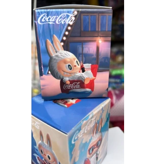 Іграшка лялька фігурка-брелок Labubu Лабубу Coca-Cola сезон 150625 (240шт) у коробці