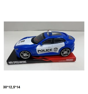 Легкова поліція інерційна 3688-28 (72шт/2) 3 види під слюдою 30*12,5*14 см