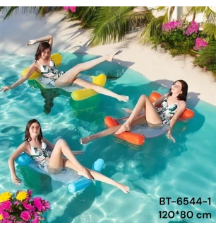 Матрац надувний для плавання "Прозорий" 120*80 см BT-6544-1 (100шт) у пакеті