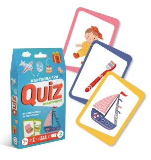 Карткова гра 301245 (32шт) «Вікторина: Вгадай предмет!» Dodo у коробці 19×11×3 см