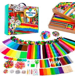 Майстерня ідей 36627 (8шт) "4FUN Game Club" 1100+ елементів у коробці  