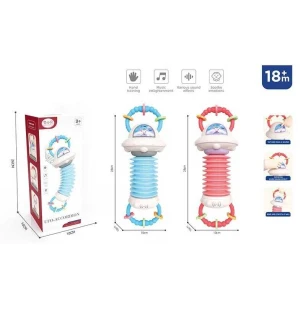 Брязкальце FXB 7 (72шт/2) 2 кольори пискавка тріскачка пальчикова гра у коробці  