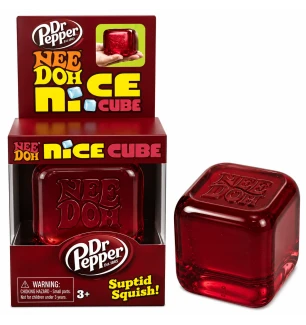 Кубик антистрес KB-2132 (60шт) Needoh Squishy Nice Cube Dr.Pepper Сквіш у коробці 5*5*5 см
