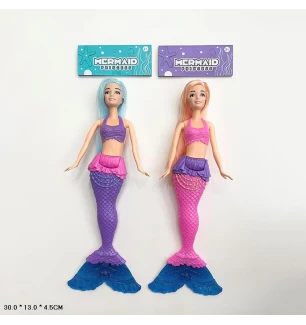 Лялька типу "Барбі" 28 см YL002-28 (288шт/2) русалка 2 види у пакеті 30*4,5*13 см
