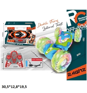 Всюдихід-трюкач twist на р/к 326-193 (30шт/2) акумуляторна USB музична світиться 2 види у коробці 30