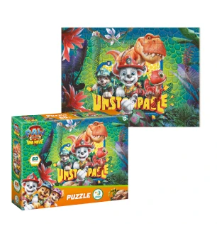 Пазли дитячі 200798 (48шт) Dodo «Paw Patrol Динофільм. Незупинний!» 60 елементів у коробці 18*4*24 