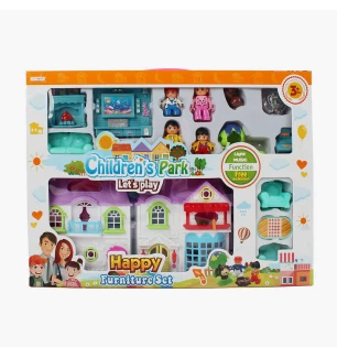 Будиночок 8146-2 A (24шт/2) 17.5 х 9 х 20 см світло звук меблі фігурки декоративні елементи домашній