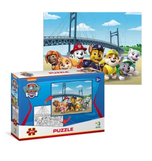 Пазли дитячі 200159 (32шт) Dodo «Paw Patrol» Щенячий патруль 30 елементів 2в1 у коробці 14*21*4 см