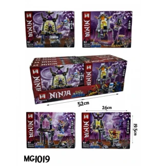 Конструктор Ninjago MG1019 (96шт/2) 173-182 деталей у коробці 26*19,5*4 см