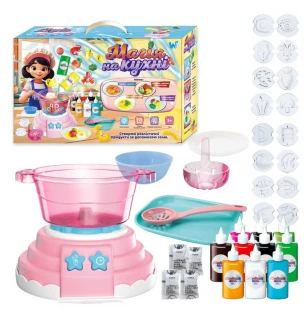 Набір для творчості "Магія на кухні" 47178 (12шт) "WToys" аквагель мультиварка звук підсвічування фо