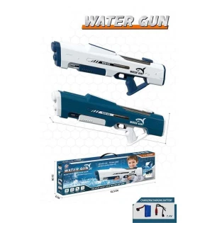 Водяна зброя автомат 917-1 (12шт) 2 кольори автоматичний та механічний принципи роботи акумулятор 7.