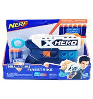 Бластер NERF 7011 (84шт/2) на поролових снараядах у коробці 25*5*20 см