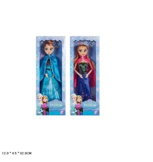 Лялька Frozen 28 см 1932 (180шт/2) "Крижане серце" 2 види у коробці 32*4,5*12 см