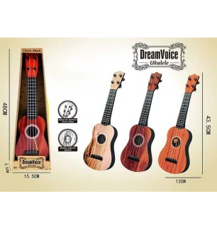 Гітара дитяча S-B 44 (72шт/2) “Акустична” на 4 струни з медіатором довжина 43.5 см у коробці  