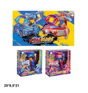 Трансформер легкова Transformer HY-2266 (60шт/2) 2 види у коробці 25*9,5*21 см