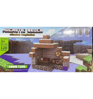 Конструктор магнітний Майнкрафт MY WORLD MINECRAFT Z10A (36шт) 120 елементів у коробці