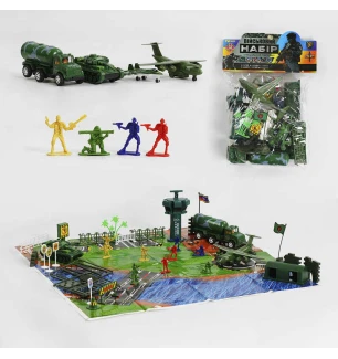 Комбат TK 48506 (60шт/2) “TK Group” “Спеціальний підрозділ” ігрове поле зброя солдати техніка декора