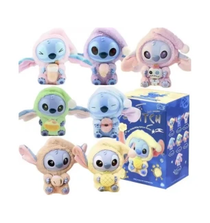 Іграшка фігурка-брелок Стіч Labubu 100825 (240шт) 17 см бокс Stitch Pop Mart