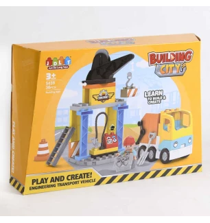 Конструктор 5439 (24шт/2) "Будівельне місто" 36 деталей у коробці  