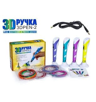 3D ручка PENOBON 3D PEN-2 MIX 195853177 (72шт) з набором, від мережі у кор.