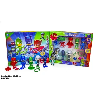 Набір  "Герої в масках" 6 шт в наборі (PJ MASKS) 8822A-2 (72шт/2) у коробці