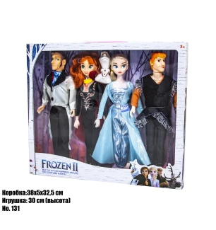 Лялька "F" Frozen "Крижане серце" 29 см 131 (24шт/2) у коробці 38*32.5*5 см