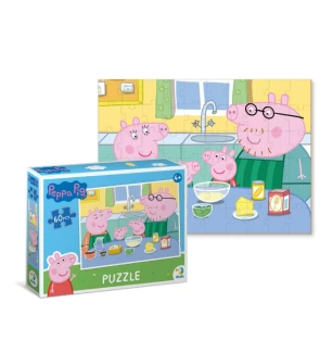 Пазли дитячі 200331 (36шт) Dodo «Peppa Pig» Готуємо разом 60 елементів у коробці 18*24*4 см