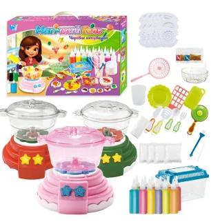 Набір для творчості "Магічний гель" 44804 (16шт) "WToys" аквагель мультиварка звук підсвічування фор