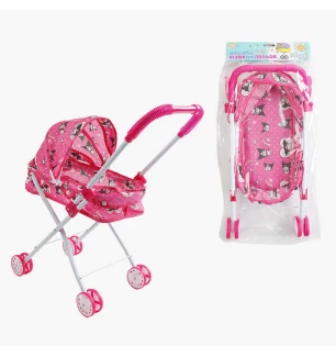 Візок для ляльок ТК 62-032 (24шт/2) "TK Group" складна конструкція пупс до 35 см металевий каркас у 