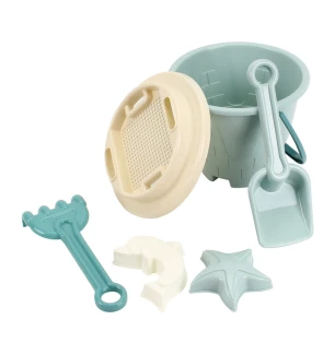 Іграшка "Набір для гри з піском ТехноК" 1560 (12шт) у сітці 27×20.5×18 см