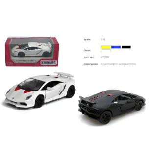 Модель машини KINSMART KT5359W (96шт/4) LAMBORGHINI SESTO ELEMENTO металева інерційна відкриваються 