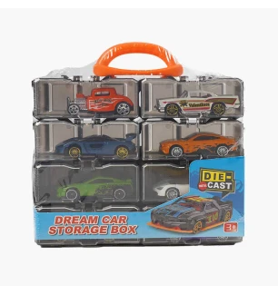 Набір машин 521-2 H (96шт/2) 8 металопластикових машин у коробці