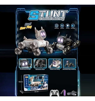 Кіт на р/к 588 A 2 B (24шт) 2 кольори акум. 3,7 V пульт 2,4 Ghz музика підсвічування звуки трансформ