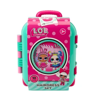 Іграшка "Набір перукаря L.O.L. SURPRISE! Covert And Cool" 2673 (3шт) ТехноК у валізі 34.5х25х16 см