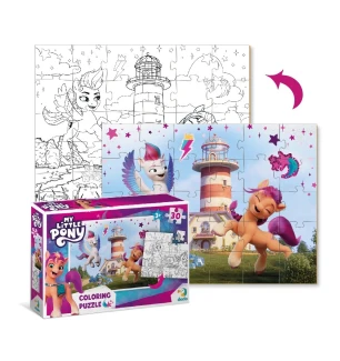 Пазли дитячі 200124 (32шт) Dodo «My Little Pony» Чарівні Зіпп та Санні 2 в 1 30 елементів у коробці 