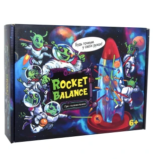 Настільна гра "Rocket Balance" (укр.) 30407 (11шт) у коробці 24,7*18,2*5,5 см