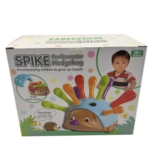 Логічний їжак 2150 (72шт) 12 голочок цифри у коробці  