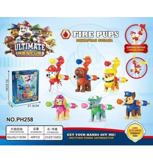 Мульт герої Щенячий патруль Paw Patrol PP PH258 (48шт/2) набір 6 героїв відкривається рюкзак у кор