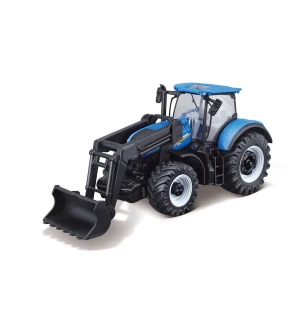 Модель - Трактор Farm - Трактор NEW HOLLAND T7.315 18-31632 (12шт) BBURAGO з фронтальним навантажува