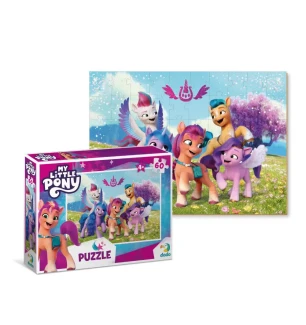 Пазли дитячі 200376 (48шт) Dodo «My Little Pony» Пригоди в Маретім-Бей 60 елементів у коробці 18*24*