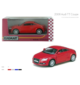 Модель легкова KT5335W  AUDI TT COUPE (2008)  5" KT5335W метал.інерц.відкр.дв.4кол.кор./96/